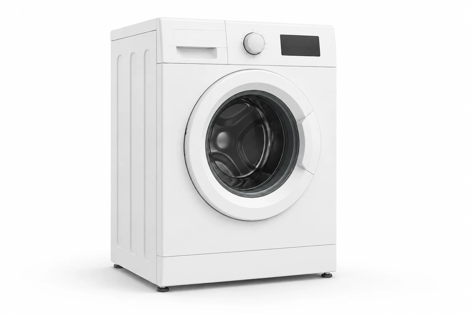 Weiße Waschmaschine
